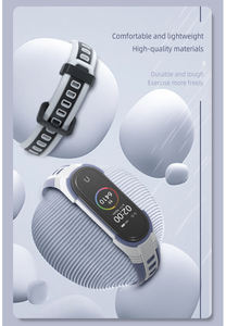 Correa de Muñeca Deportiva de Silicona Mijobs, Suave, de Color Mixto, para Reloj Inteligente Xiao Mi <span class=keywords><strong>Band</strong></span> 7 5 6 - Product Image 2