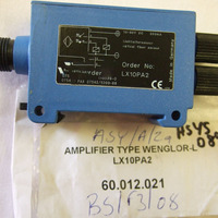 Amplificateur de capteur à fibre optique en gros - WENGLOR SENSORIC LX10PA2 ASYS089 Longue durée de vie