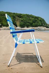 Aangepaste Outdoor Staal Draagbare Lichtgewicht Opvouwbare Web Strand Stoel - Product Image 3