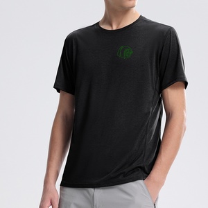 T-shirt <span class=keywords><strong>Micro</strong></span>-Mesh Rafraîchissant à Séchage Rapide, Anti-Transpiration Unidirectionnelle, Non Collant, Idéal pour la Course Estivale, le Marathon et les Tenues Décontractées - Product Image 1