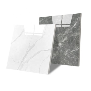 Xây dựng sang trọng không thể phá vỡ toàn bộ cơ thể đánh bóng Sứ Ốp lát đá cẩm thạch trắng nhìn sàn gạch với 600*600mm cho nội thất - Product Image 5