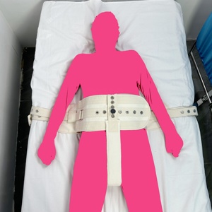 <span class=keywords><strong>Bondage</strong></span> Cintura <span class=keywords><strong>Restraint</strong></span> Belt BDSM Belly Strap Fechadura Magnética para Cama <span class=keywords><strong>Restraint</strong></span> Asilo Paciente Maníaco Cosplay Sexo Arnês Abdômen - Product Image 5