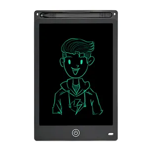 Einfarbiges und farbenfrohes Schreiben Handschrift Digitales LCD-Schreibt ablett für Kinder, die Zeichnung spielen Sticki-Notizblock