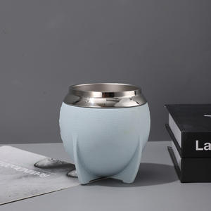 280ml Dubbelwandige Vacuüm RVS Geïsoleerde Biermok Argentijnse Koffie Yerba Mate Kalebas Met Bombilla Rietje - Product Image 6