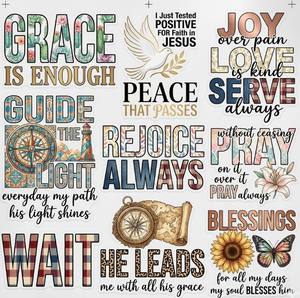 Pegatina de transferencia personalizada con diseño de Dios, estampado de Jesús, transferencias termoadhesivas para camisetas, serigrafía de plastisol de silicona, transferencia térmica suave - Product Image 3