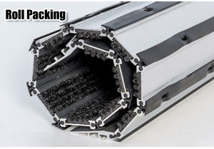 Paillassons de sol en aluminium d'entrée de connexion en caoutchouc de taille personnalisée robuste adaptés à une utilisation intérieure et extérieure - Product Image 6