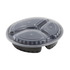 Dishwasher Microwave Freezer Safe Reusable Meal Prep Containers BPA Free Take Out Disposable Plastic Food <b>Storage</b> Containers - Product Image 1