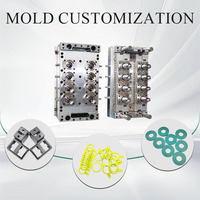 Fabricante de Moldes de Inyección con Logotipo Personalizado, Servicio de Moldeo por Inyección de ABS, PP y PC, Piezas Moldeadas por Inyección de Plástico Personalizadas