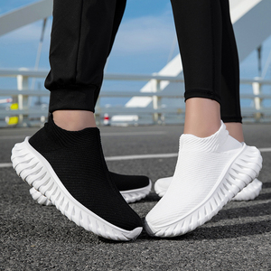 Chaussures décontractées à enfiler pour <span class=keywords><strong>femme</strong></span>, baskets de sport respirantes et tendance - Product Image 4