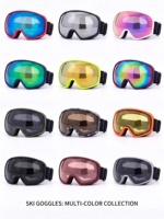 Masques de ski personnalisés, protection anti-lumière bleue et anti-UV, verres anti-buée double couche, cadre en TPU à mémoire de forme triple couche, service OEM ODM