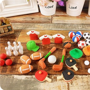 Khuyến mại thời trang tùy chỉnh sáng tạo tẩy cho trẻ em số lượng lớn 3D Câu Đố trường tiểu học giải thưởng cao su trường - Product Image 3