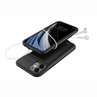 Coque de Téléphone Antichoc avec Mini Chargeur Magnétique Sans Fil et Batterie Externe pour iPhone 16 Pro Max