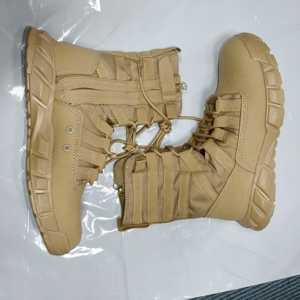 Botas de Desierto Ligeras Color Caqui HKSF TSB01 con Cremallera Lateral en Negro, Caqui y Verde, Stock CN HEB y Otros Colores - Product Image 1