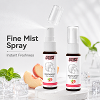 Spray buccal OEM ODM, rafraîchisseur d'haleine, spray pour l'hygiène buccale, saveur menthe, étiquette privée, emballage personnalisé, approvisionnement en gros