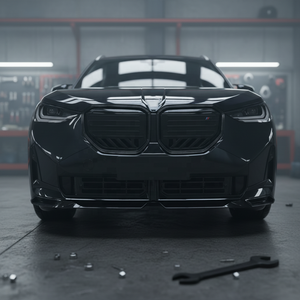 Splitter Anteriore Nero Lucido Stile V-ST per <span class=keywords><strong>BMW</strong></span> G45 <span class=keywords><strong>X3</strong></span> M Sport 2025-26 - Product Image 6