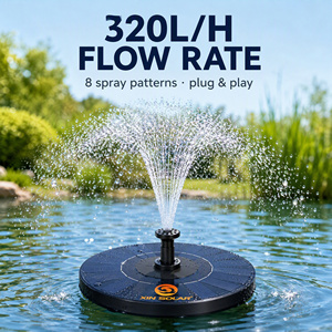 Fontaine <span class=keywords><strong>solaire</strong></span> 65-100 cm pour <span class=keywords><strong>bassin</strong></span> extérieur sans <span class=keywords><strong>batterie</strong></span> - Product Image 3