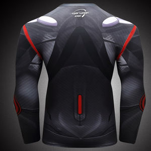 เสื้อยืดรัดรูปแขนยาวพิมพ์ลาย3D ซูเปอร์ฮีโร่โคดี้ lundin ฤดูร้อน - Product Image 3