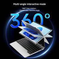 Nuovo Laptop 14 Pollici 16:9 1920x1200 IPS Touch Screen, Intel N95 Quad-Core 1.7GHz, 512GB SSD, DDR4, Windows 11, 60Hz, per Studenti