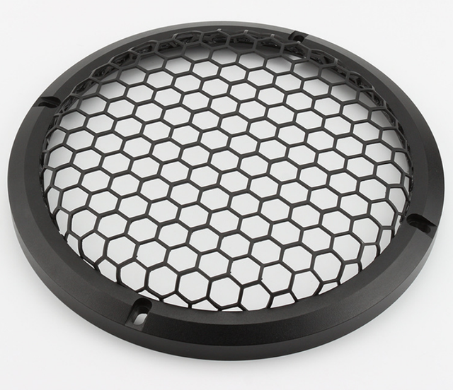 3 3.5 4 6 8 10 Inch Car Audio Punched Metal Speaker Grill Home Audio Aluminum Speaker Cover