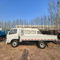 Camionnette Foton Miler 4x2, mini-camions à plateau plat, camions légers pour la logistique urbaine et la livraison