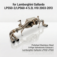 Système d'échappement à soupapes ING pour Lamborghini Gallardo LP550-2/LP560-4 5.2L V10 2003-2013 |   Échappement quadruple 550-560HP avec télécommande – Vente en gros