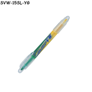 Marcador para Pizarra Blanca Serie SVW-15SL, Punta Oblicua de un Solo Color, Tinta Permanente para Oficina y Escuela, Escritura de Doble Cara de 3.3 mm, Japón - Product Image 1