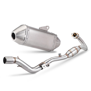 Sistema de Escape Completo para Motocicleta Todoterreno Crf300L Crf250 <span class=keywords><strong>Crf250rally</strong></span> Tubo de Escape Delantero Modificación de Silenciador - Product Image 1