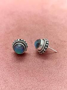 Premium <b>Real</b> Quartz Gemstone Pendant and Earring Set 925 Sterling Silver Elegant <b>Crystal</b> Jewelry for Women Wedding Party - Product Image 4