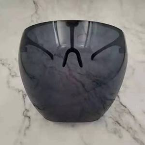 Masker wajah bersepeda profesional perlindungan UV penuh pelindung matahari HD anti-kabut lensa tersedia bingkai sampanye putih merah muda - Product Image 6