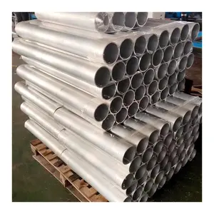 6061 6063 t6 6mm 7000 series aluminum round pipe rectangular alloy tubee fittings