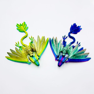 WANCAI Fábrica OEM, Adornos de Dragón con Plumas Impresos en 3D Personalizados, con Alas Móviles, Detalles Exquisitos, Regalos para Niños, Modelo WC-43 - Product Image 4