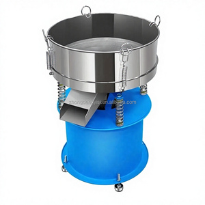 Nouveau Tamis Vibrant Électrique 220V en Acier Inoxydable pour Poudre, Farine et Peinture, sur Chariot, Petit Tamis Vibrant, Machine de Tamisage - Product Image 1