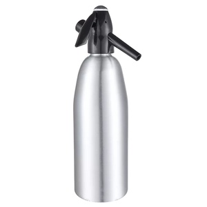 Sifone di Soda in alluminio 1L macchina per l'acqua frizzante per uso domestico compatibile con CO2 caricatori Logo personalizzato disponibile - Product Image 3