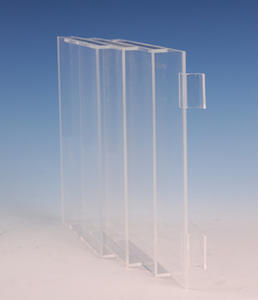 Exhibidor de Folletos A4 de Acrílico Transparente para Escritorio, Soporte de Exhibición de Folletos de Perspex para Oficina - Product Image 5