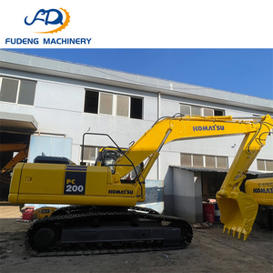 Excavatrice d'occasion de haute qualité <span class=keywords><strong>Komatsu</strong></span> PC200 avec pelle à godet 20Ton 1,0 m ³ pour les applications de carrière - Product Image 6