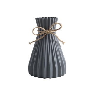 Vaso di plastica decorazione della casa rosa bel vaso di fiori artificiali decorazione della tavola piccolo vaso - Product Image 6