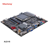 Procesador Maxtang Intel Alder Lake de 12. ª generación con placa base Mini ITX H610 basada en chipset, pantalla de enchufe LGA1700 a través de HDMI, VGA, DP