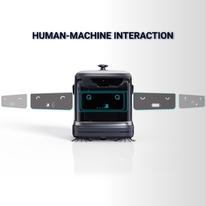 Intelligent Commercial <b>Cleaning</b> Robot Unmanned Industrial Floor Machine <b>Mop</b> Vacuum 25L 860mm Working Width - Product Image 2