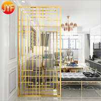 Paravent pliable en métal pour l'intimité dans la cour, cloison intérieure, écran décoratif extérieur, écrans de séparation de pièce