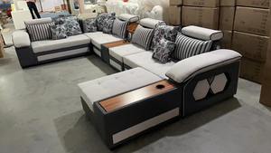 <span class=keywords><strong>Canapé</strong></span> combiné en tissu technique Simple et moderne, grand <span class=keywords><strong>canapé</strong></span> d'angle en Latex détachable et lavable pour salon - Product Image 5