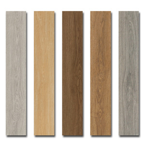 Bán buôn cao cấp chất lượng thiết kế trong nhà phòng khách phòng ngủ 200x1000 ánh sáng màu nâu xám gỗ phong cách gốm sứ gạch sàn - Product Image 2