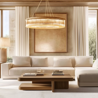 Ensemble de canapés modulaires en tissu canapé d'angle design pour la maison appartement hôtel meubles de salon