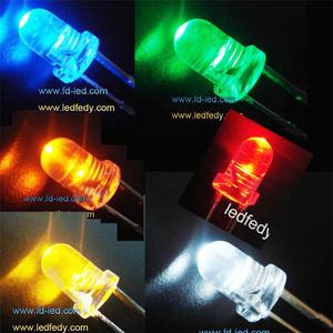 Лучшая цена, 99.99% чистота, Золотая проволока, Круглый, желтый, желтый, красный, теплый белый, <span class=keywords><strong>3</strong></span> мм, свеча, мерцание светодиода для освещения - Product Image 4