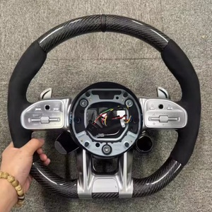 สำหรับ <span class=keywords><strong>Mercedes</strong></span> forged Carbon พวงมาลัยสำหรับ <span class=keywords><strong>AMG</strong></span> A E S C คลาส <span class=keywords><strong>C36</strong></span> G63 C43 W203 W204 W205 W206 W167 W166 - Product Image 4