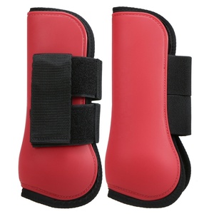 Primera Clase ajustable caballo pierna botas de equina frente pierna guardia Hind botas de neopreno - Product Image 1