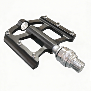 Nouvelle pédale de vélo ultralégère 9/16 en alliage d'aluminium CNC Cr-Mo 3 roulements étanches antidérapants pour vélo <span class=keywords><strong>Brompton</strong></span>, vélos de route et BMX - Product Image 4