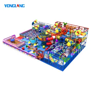 Enfants colorés enfants plate-forme d'amusement commerciale produit jouer jeu parcs d'attractions équipement intérieur doux jouer aire de jeux