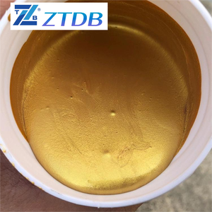 Pintura Adhesiva Dorada Brillante del Fabricante, a Base de Agua, Resistente a la Decoloración, Lubricante Automotriz, Aceite Base de Alta Viscosidad - Product Image 1