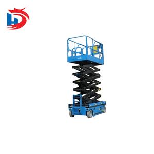 Электрический ножничный подъемник высотой 14 м для работ по очистке зданий и монтажных работ - Product Image 4