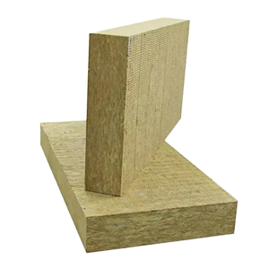 Panneaux d'isolation rigides en laine de roche insonorisants et écologiques pour murs, isolation thermique et acoustique pour bâtiments de bureaux - Product Image 1